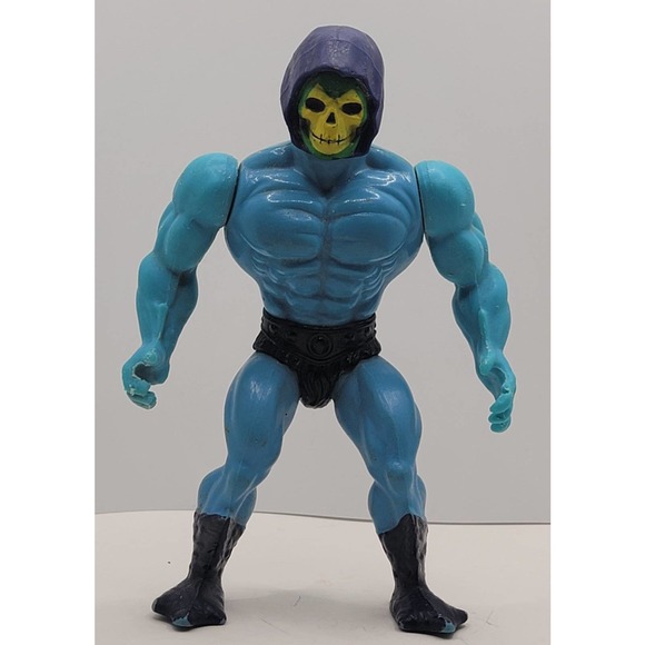 1981 Twist Action Skeletor Action Figure (Hard Head Variant) - Picture 1 of 2